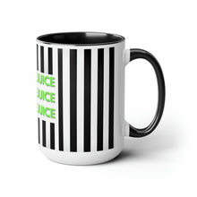 Load image into Gallery viewer, Beetlejuice Black Accent Coffee Mug, 15oz