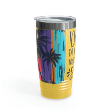 Load image into Gallery viewer, Drink in my Hand, Toes in the Sand Ringneck Tumbler, 20oz