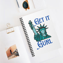 Load image into Gallery viewer, Get It Gurl Journal Spiral Notebook - Ruled Line