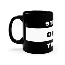 Load image into Gallery viewer, Straight Outta The Gym Black Mug 11oz