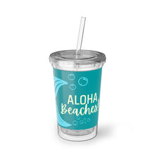 Load image into Gallery viewer, Aloha Beaches! Suave Acrylic Cup 16oz
