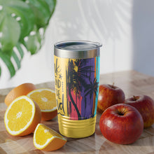 Load image into Gallery viewer, Drink in my Hand, Toes in the Sand Ringneck Tumbler, 20oz