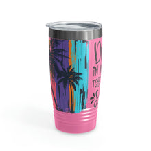 Load image into Gallery viewer, Drink in my Hand, Toes in the Sand Ringneck Tumbler, 20oz