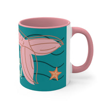 Load image into Gallery viewer, Aloha Beaches! Pink Accent Mug, 11oz
