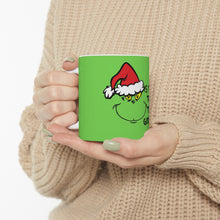 Load image into Gallery viewer, "Is It Too Late To Be Good?" Grinch Ceramic Mug 11oz