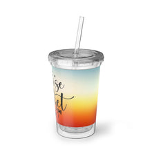 Load image into Gallery viewer, Sunrise, Sunburn, Sunset, Repeat. Suave Acrylic Cup