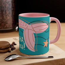 Load image into Gallery viewer, Aloha Beaches! Pink Accent Mug, 11oz