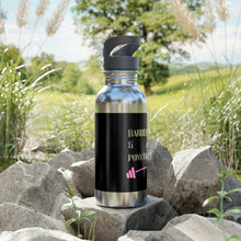 Load image into Gallery viewer, Barbells & Ponytails Stainless Steel Water Bottle With Straw, 20oz