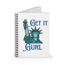 Load image into Gallery viewer, Get It Gurl Journal Spiral Notebook - Ruled Line