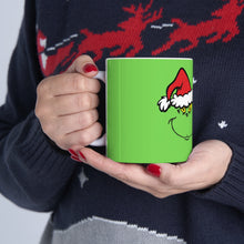 Load image into Gallery viewer, "Is It Too Late To Be Good?" Grinch Ceramic Mug 11oz