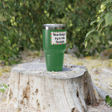 Load image into Gallery viewer, Most Likely To Try To Ride Rudolph Ringneck Tumbler, 30oz