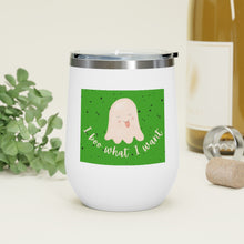 Load image into Gallery viewer, I Boo What I Want Insulated Wine Tumbler 12oz