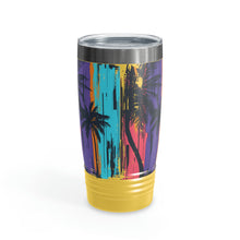 Load image into Gallery viewer, Drink in my Hand, Toes in the Sand Ringneck Tumbler, 20oz