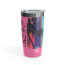 Load image into Gallery viewer, Drink in my Hand, Toes in the Sand Ringneck Tumbler, 20oz