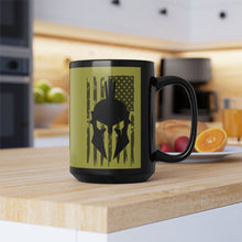 Load image into Gallery viewer, RECON 11B with "Your Name" Black Mug, 15oz
