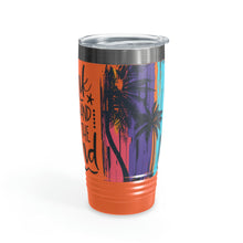 Load image into Gallery viewer, Drink in my Hand, Toes in the Sand Ringneck Tumbler, 20oz