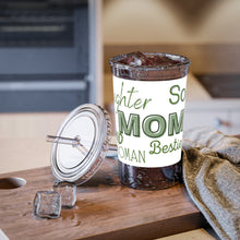 Load image into Gallery viewer, The Best Title is Mom (Green) Suave Acrylic Cup