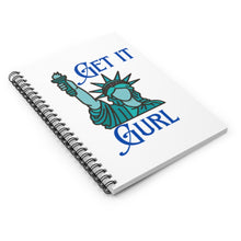 Load image into Gallery viewer, Get It Gurl Journal Spiral Notebook - Ruled Line