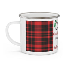 Load image into Gallery viewer, * Ready for fuzzy blankets, Christmas classics, hot chocolate & Hallmark specials * Camping Mug 12oz