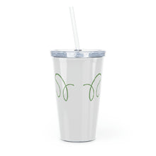Load image into Gallery viewer, Believe Plastic Tumbler with Straw 20oz