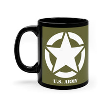Load image into Gallery viewer, This We'll Defend w/Star Black Mug 11oz