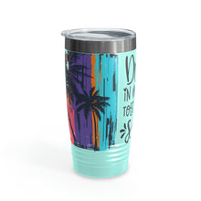 Load image into Gallery viewer, Drink in my Hand, Toes in the Sand Ringneck Tumbler, 20oz