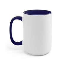 Load image into Gallery viewer, 156 Regiment Crest Two-Toned Navy Mug, 15oz