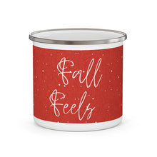 Load image into Gallery viewer, Fall Feels Camping Mug 12oz