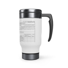 Load image into Gallery viewer, R.E.D. DD214 Stainless Steel Travel Mug with Handle, 14oz