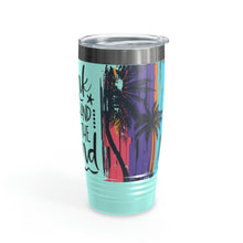 Load image into Gallery viewer, Drink in my Hand, Toes in the Sand Ringneck Tumbler, 20oz