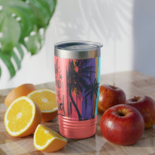 Load image into Gallery viewer, Drink in my Hand, Toes in the Sand Ringneck Tumbler, 20oz