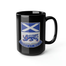 Load image into Gallery viewer, 156th Army Crest Black Mug, 15oz
