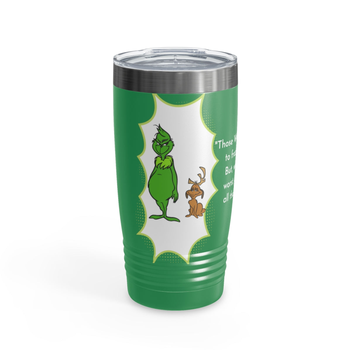 Wild about the Grinch Tumbler – Sass N Frass