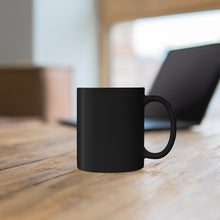 Load image into Gallery viewer, Half Human Half Coffee  Black Mug 11oz
