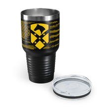 Load image into Gallery viewer, 1st Cavalry Division Ringneck Tumbler, 30oz
