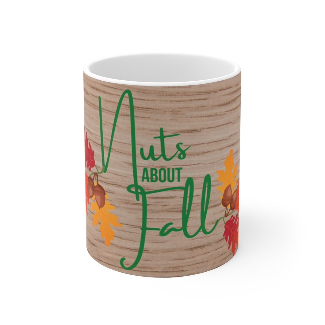 Nuts about Fall Mug 11oz