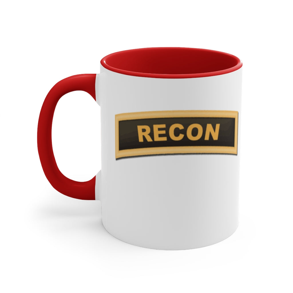 RECON Red Accent Mug, 11oz  CCrowder Co.