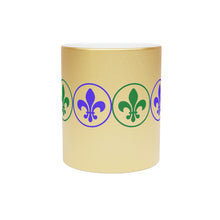 Load image into Gallery viewer, Fleur-de-Gras Metallic Gold Mug 11oz
