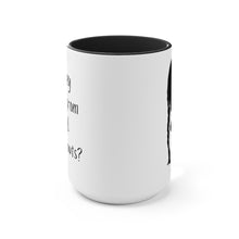 Load image into Gallery viewer, Wednesday&#39;s Girl Scouts Quote Black Two-Tone Mugs, 15oz
