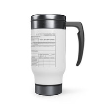 Load image into Gallery viewer, R.E.D. DD214 Stainless Steel Travel Mug with Handle, 14oz
