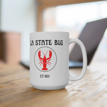 Load image into Gallery viewer, LA State Bug Crawfish (Black/Red) Mug 15oz
